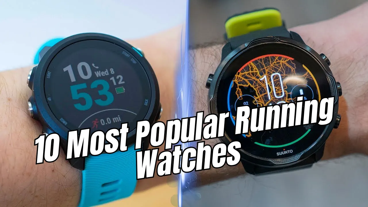 Top 10 Popular Running Watches In 2024 (Buyer's Guide)