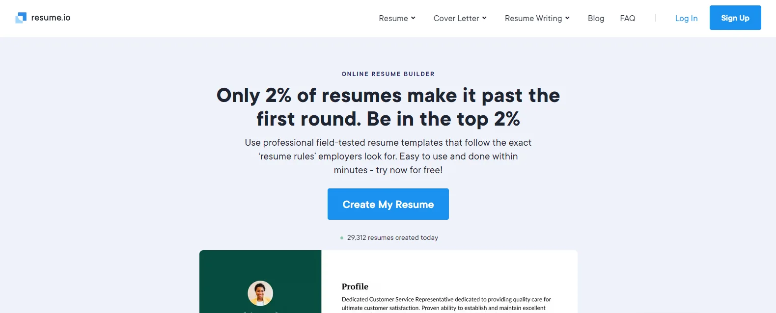 AI resume builder